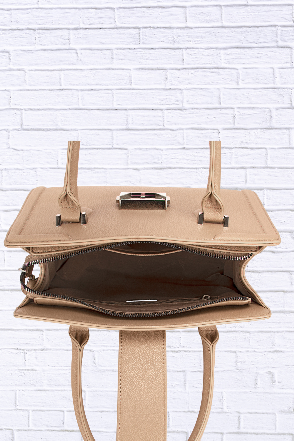 David Jones PU Leather Handbag | Elegant Boutique Bag