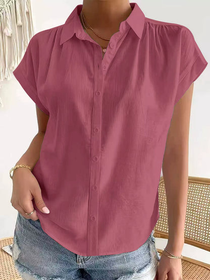 Button-Down Short Sleeve Shirt