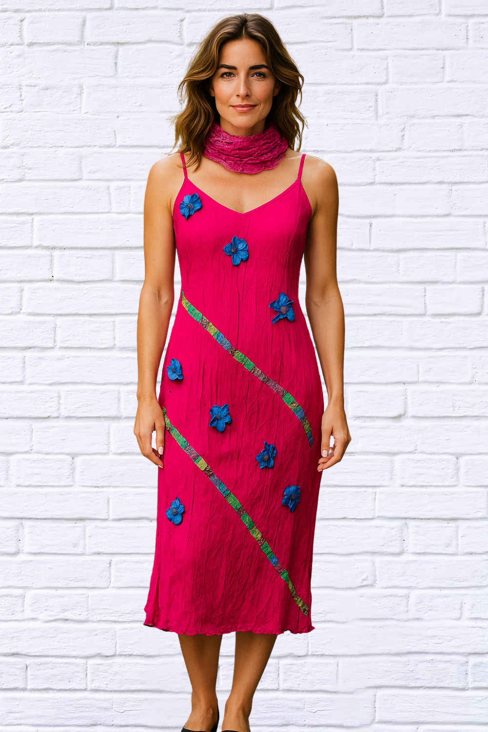 Sibella Crushed Dress