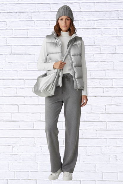 Soft Knit Drawstring Lounge Pants with Pockets – Women’s Relaxed Fit Comfort Wear