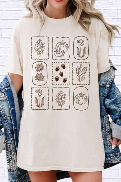 Autumn Graphic Heavy Cotton Tee