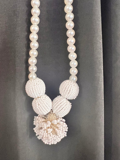 Woya Moya Long Strand Necklace