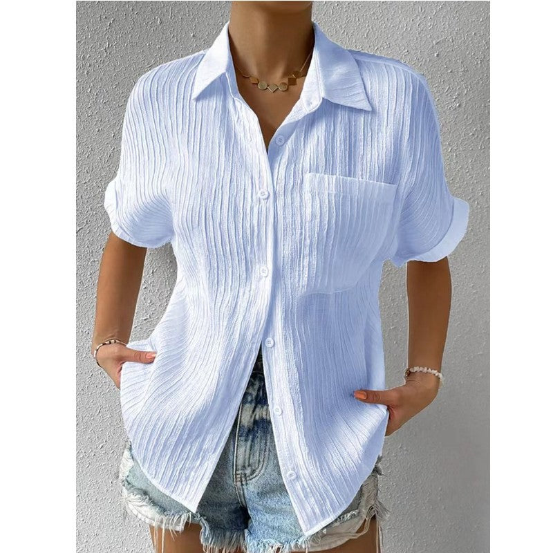 Women's Casual Short Sleeves Shirt