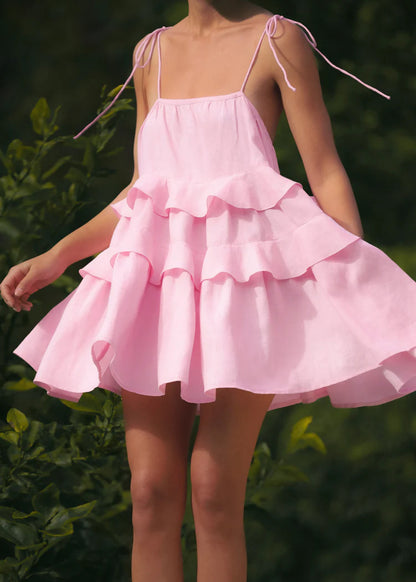 Chic Cake Skirt Mini Dress