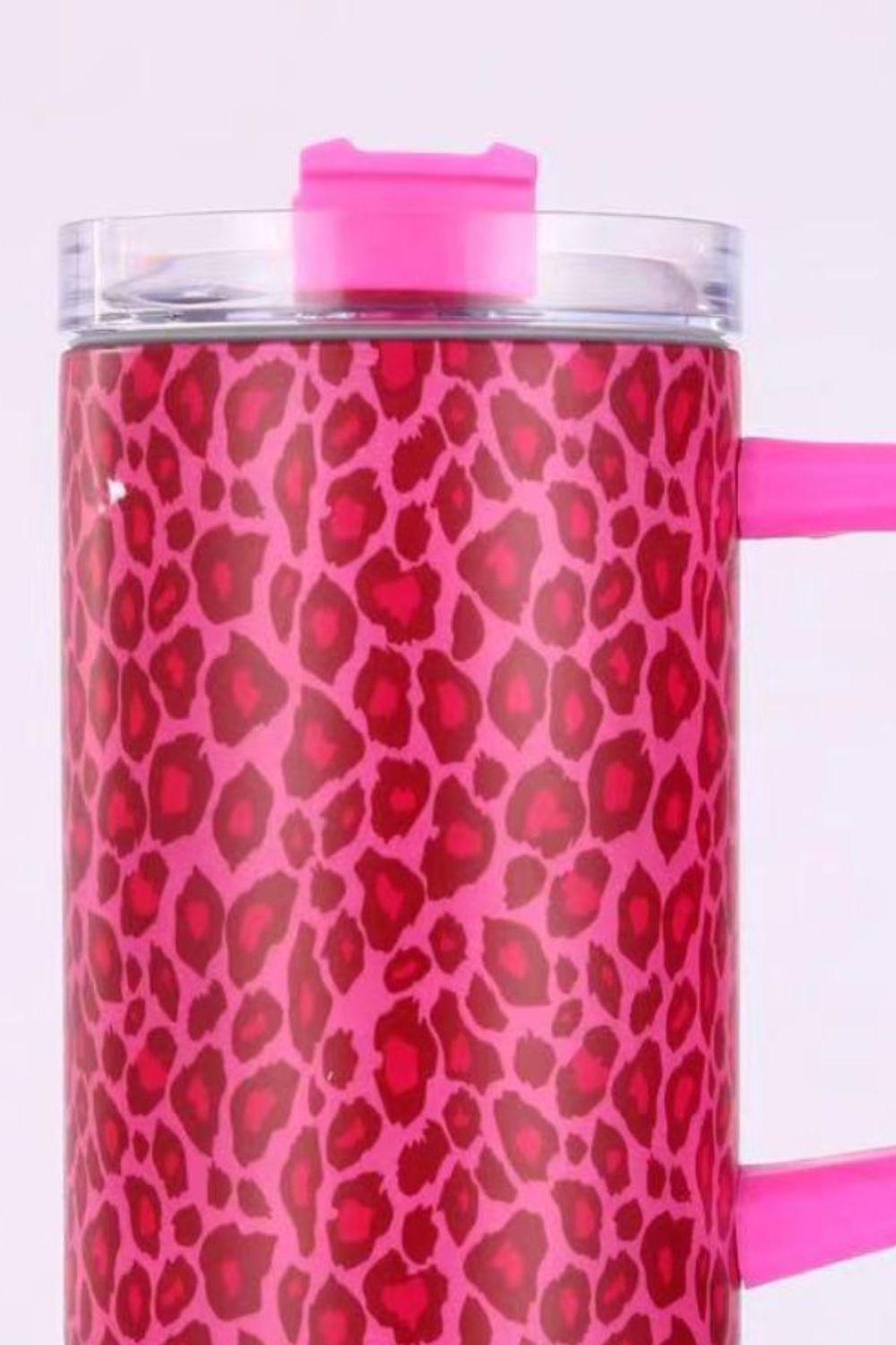 Blue Zone Planet | 40 Oz Leopard Print Stainless Steel Tumbler