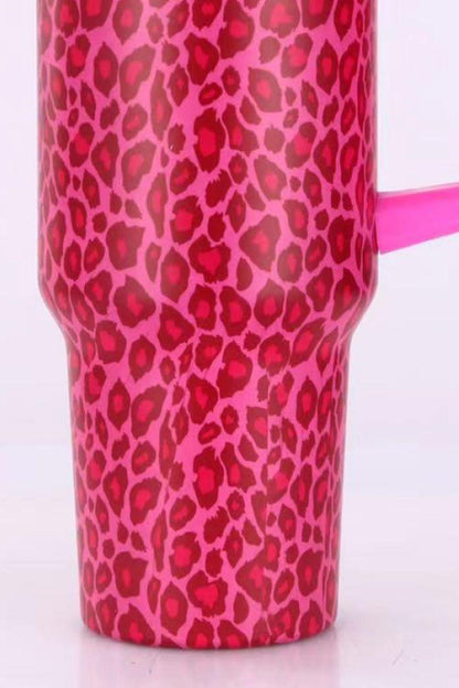 Blue Zone Planet | 40 Oz Leopard Print Stainless Steel Tumbler