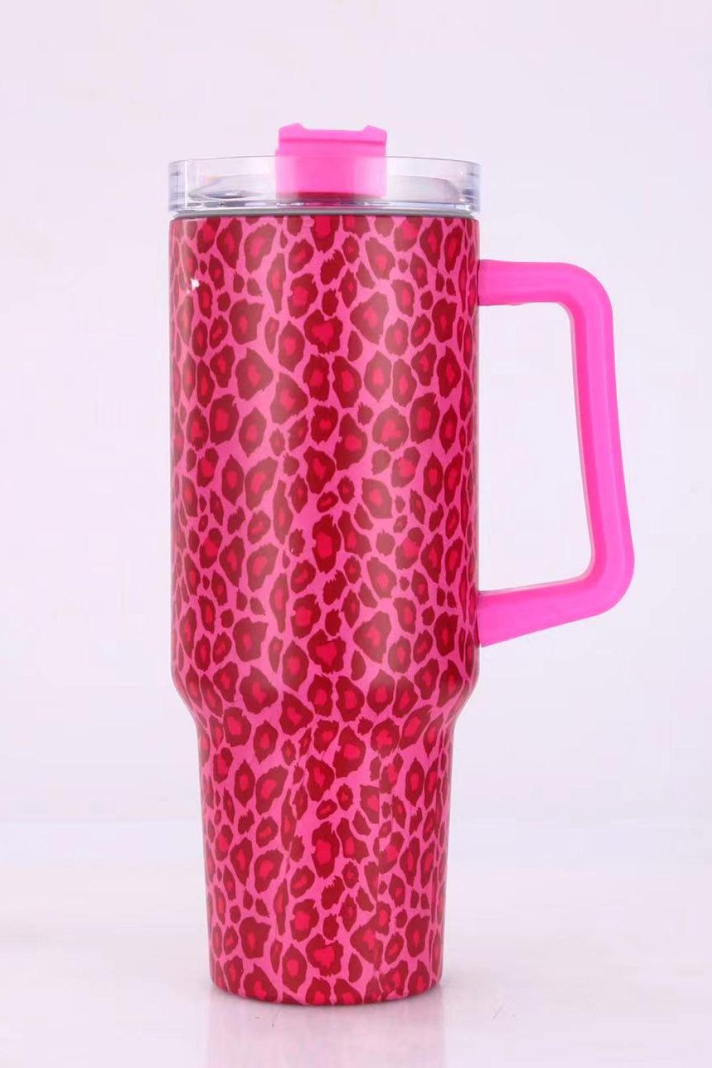 Blue Zone Planet | 40 Oz Leopard Print Stainless Steel Tumbler