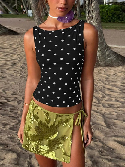 Polka Dot Tank Top