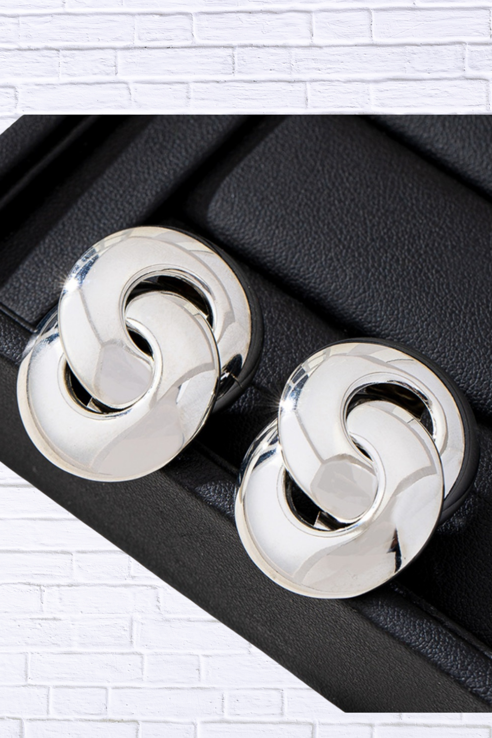 Chunky Knot Stud Earrings | Elegant Boutique Statement Jewelry