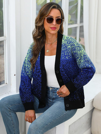 | Button Up Long Sleeve Cardigan