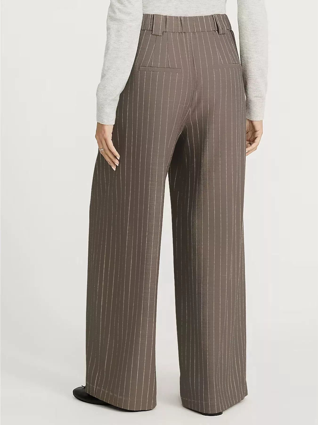 Striped Wide Leg Pants