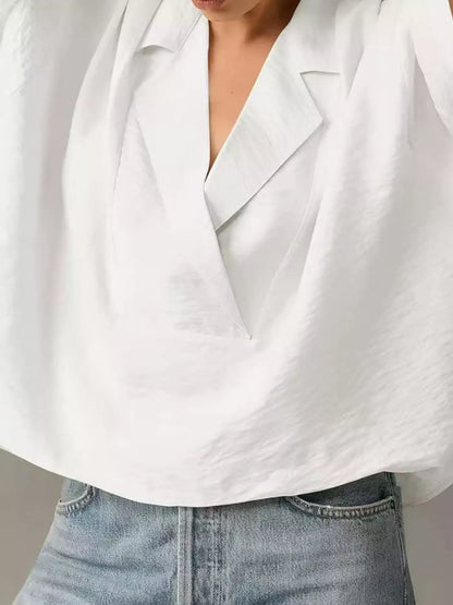 Relaxed Fit Half Sleeve Blouse