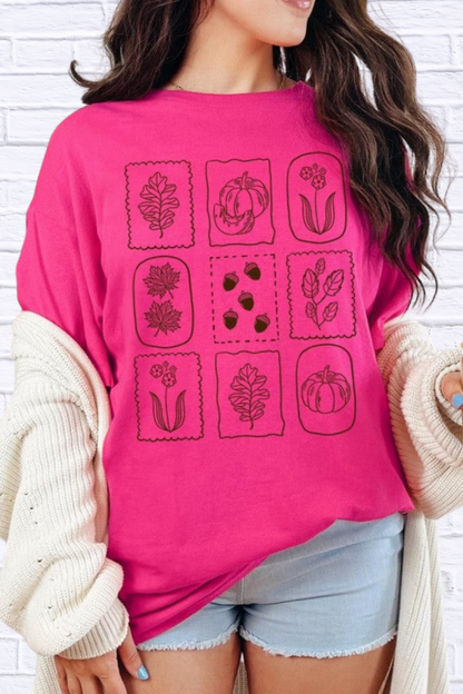 Autumn Graphic Heavy Cotton Tee