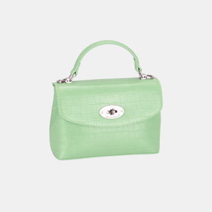 David Jones Texture Pu Leather Handbag