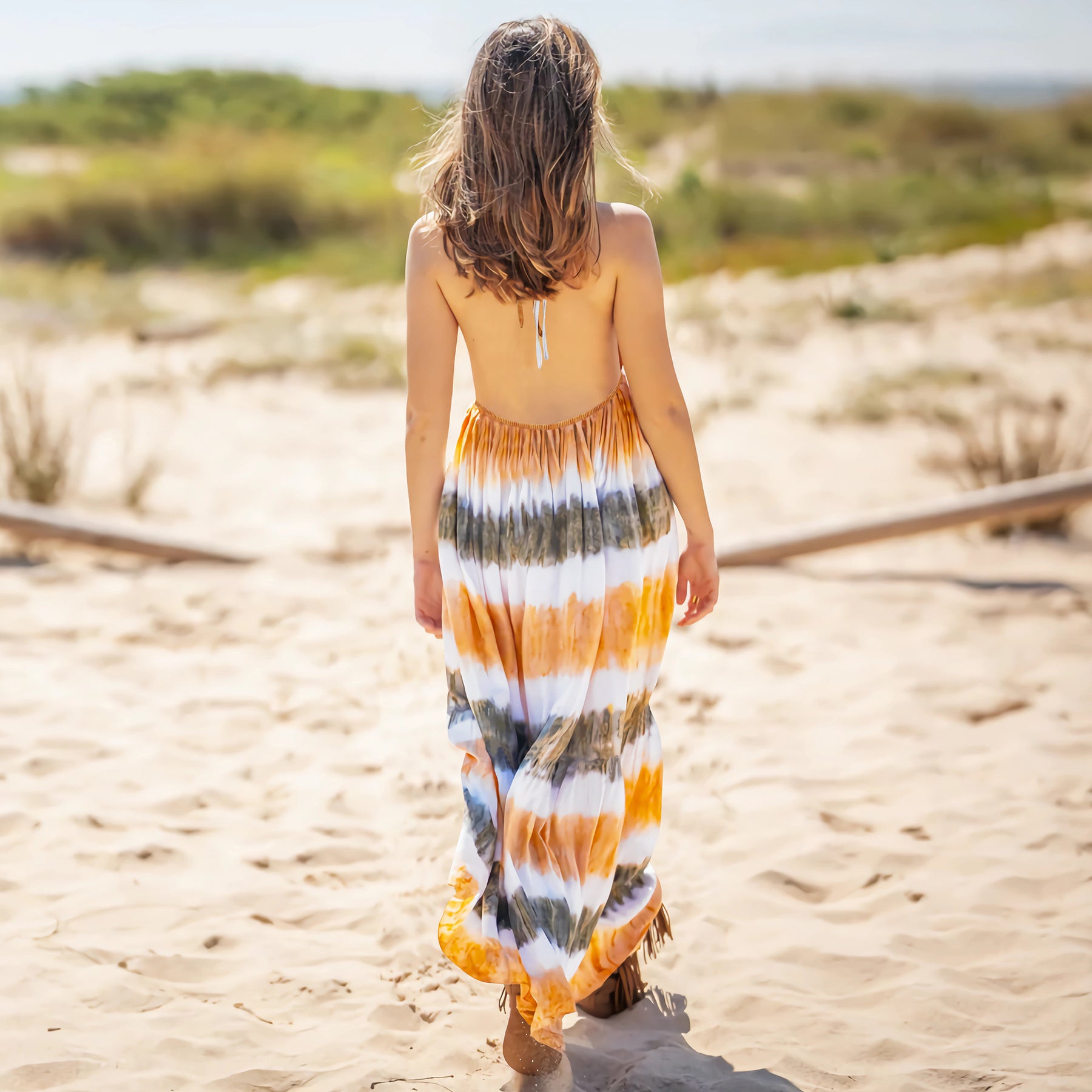 Summer Exquisite Tie-dye Dress