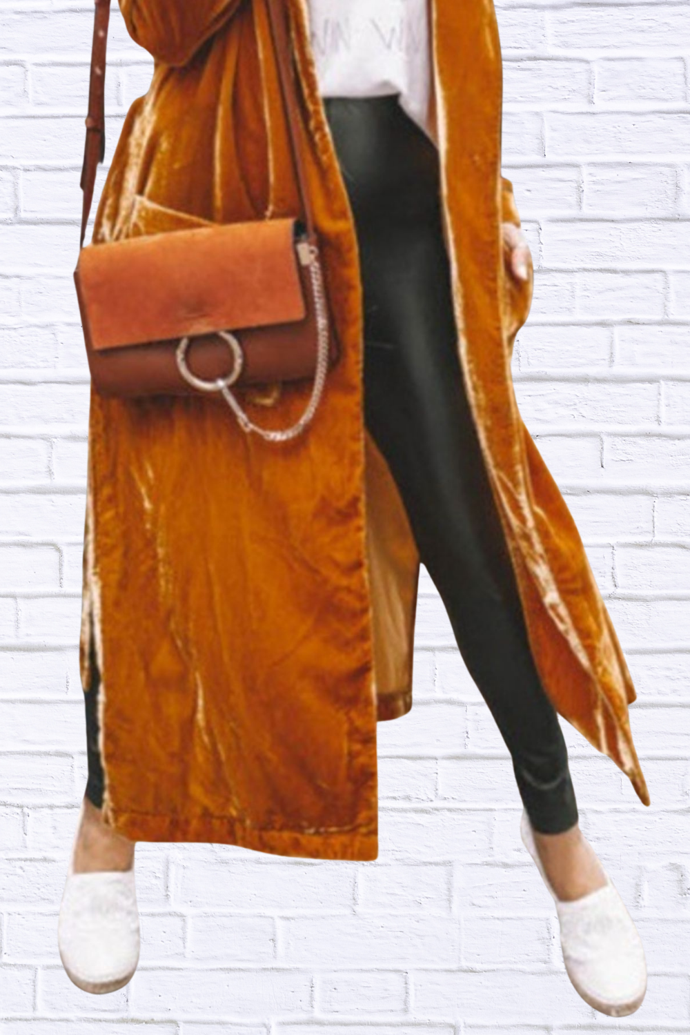 Open Front Long Sleeve Longline Cardigan