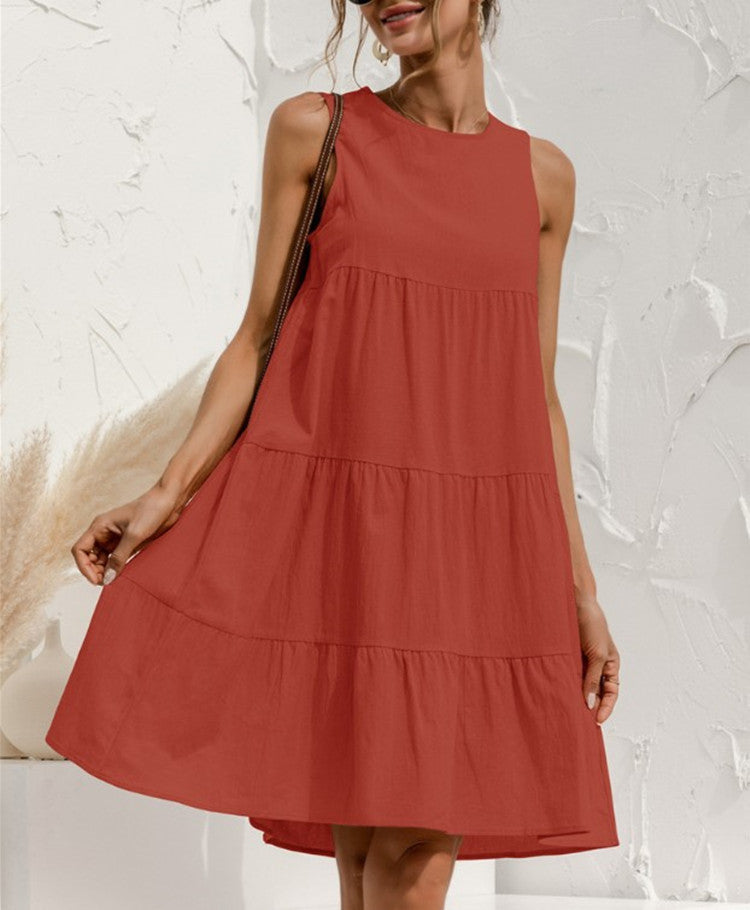 Women's Casual Solid Color Dress