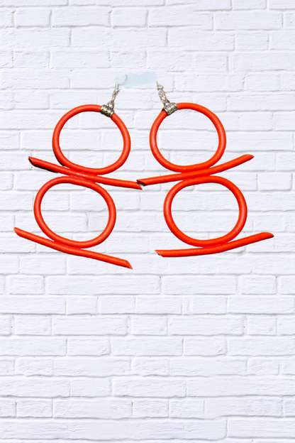 Light Weight Rubber Earrings
