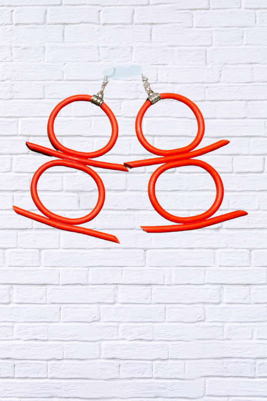Light Weight Rubber Earrings