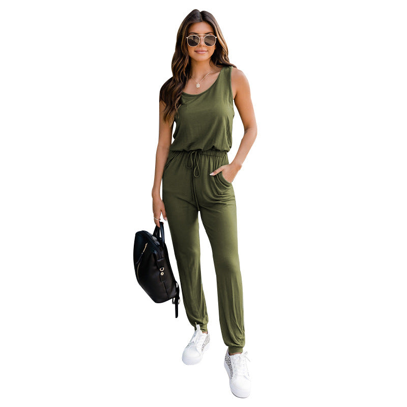Linda's Casual Loose Jumpsuit