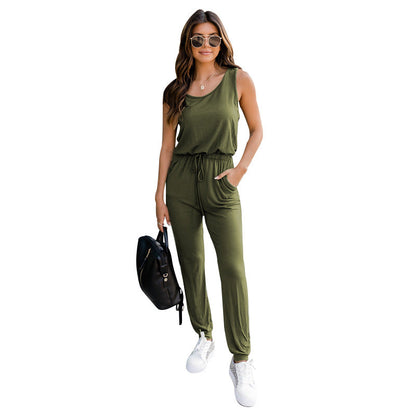 Linda's Casual Loose Jumpsuit
