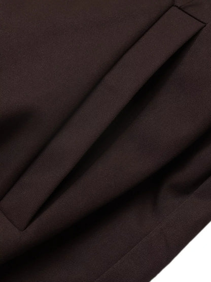 Zip Up Dropped Shoulder Jacket