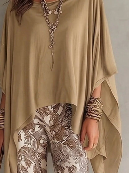 Oversized Batwing Sleeve Flowy Top for Women | Plus Size Boutique Top