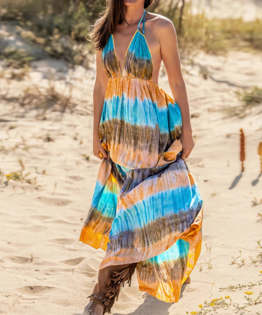 Summer Exquisite Tie-dye Dress