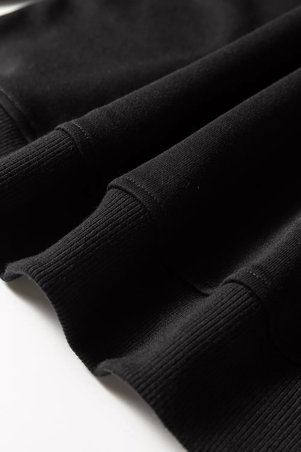 Striped Detail Crewneck Pullover Elastic Sweatpants 2pcs Outfit