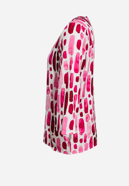 Candy Floss V-Neck Top