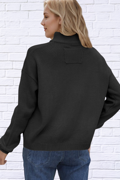 Button Up Long Sleeve Cardigan