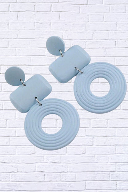 Geometric Dangle Earrings