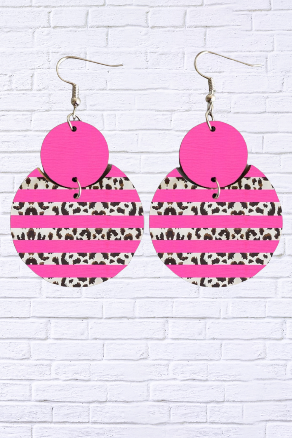 Xylem Leopard Dangle Earrings