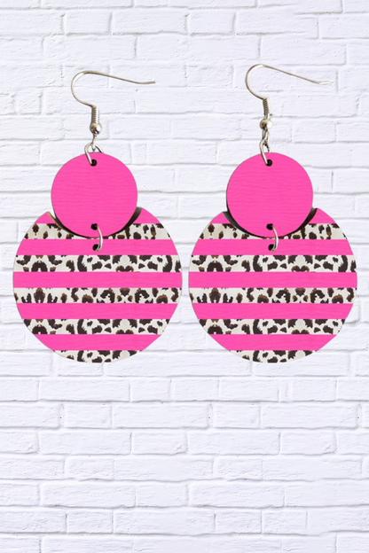 Xylem Leopard Dangle Earrings