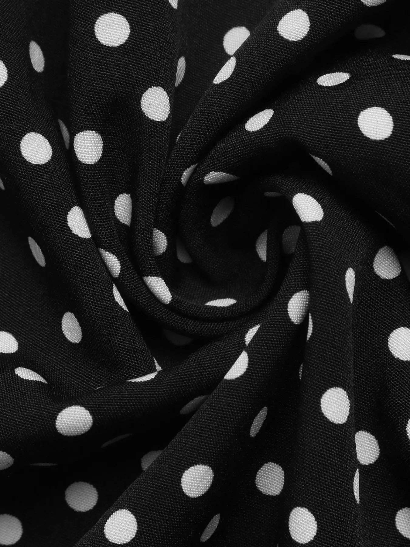 Polka Dot Flare Sleeve Maxi Dress