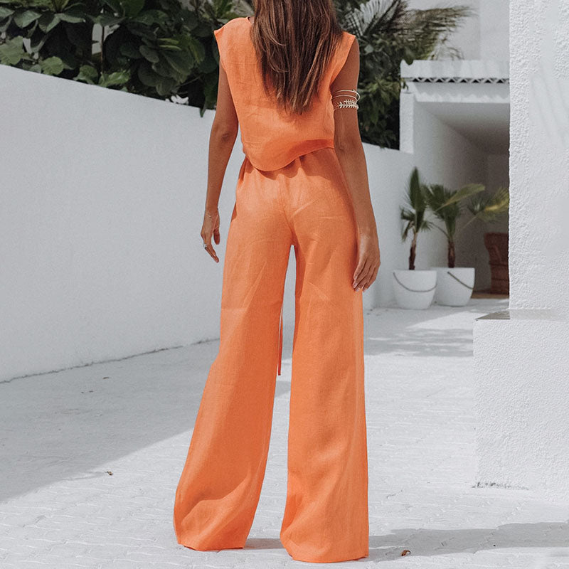 Summer casual two piece set