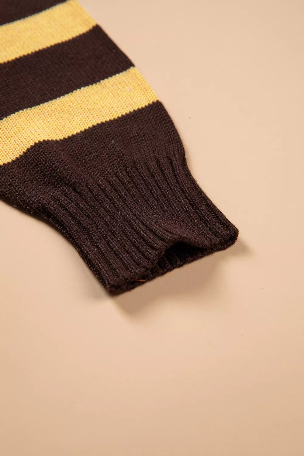 Stripe Striped Drop Shoulder Colorblock Pullover Sweater