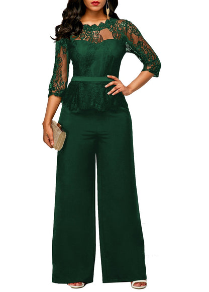 Formal Sexy Lace Jumpsuit