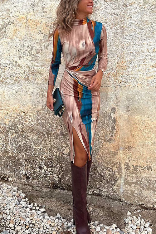 Sophia Print Dress