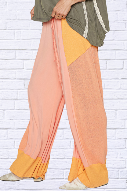 POL Drawstring Wide Leg Pants