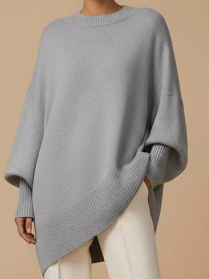 Oversized Batwing Sleeve Sweater for Women | Cozy Boutique Knit Top