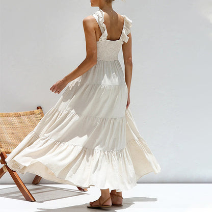 Vacation Style Seaside Muse Maxi Dress