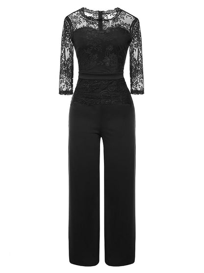 Formal Sexy Lace Jumpsuit