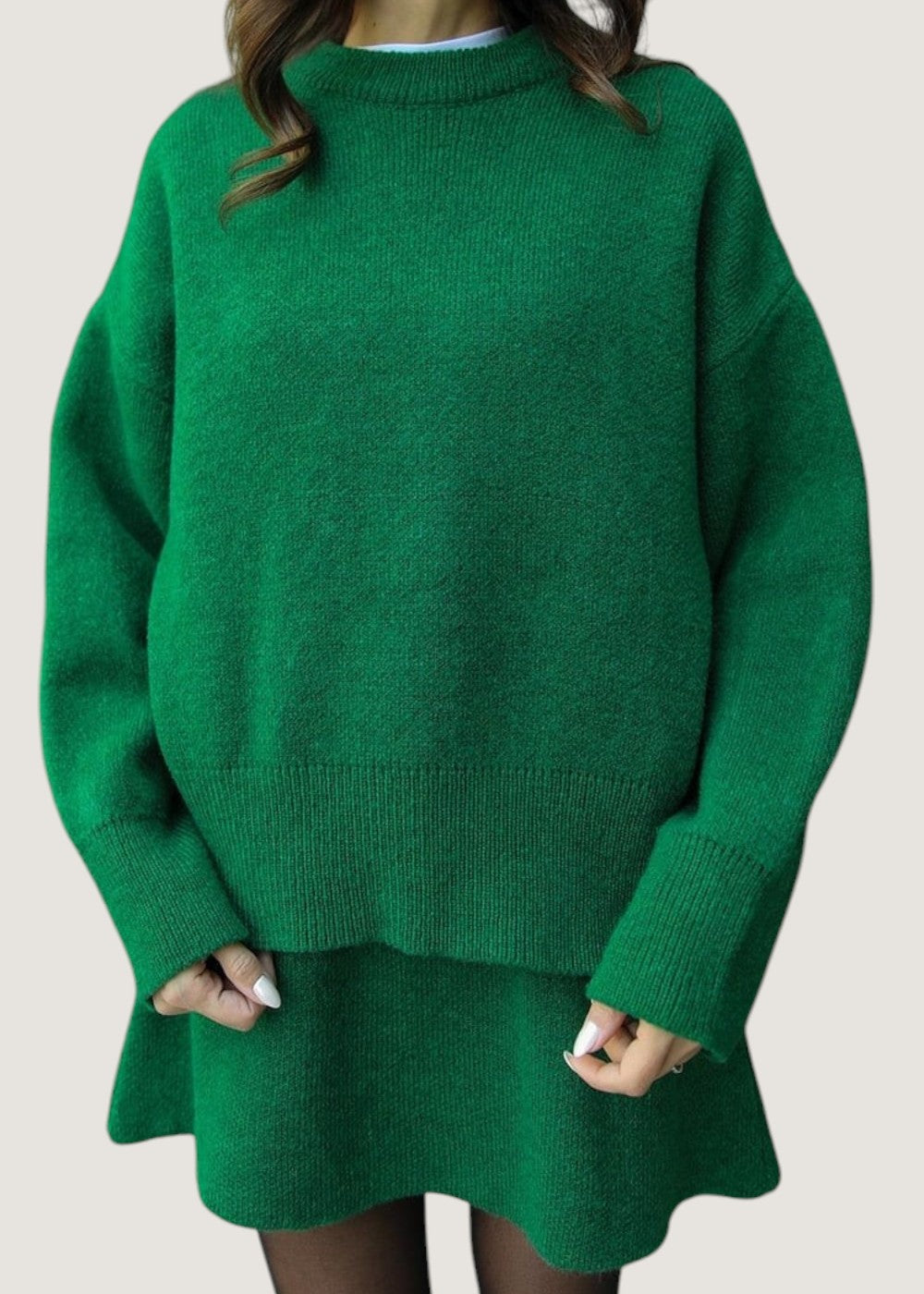 Ensemble en tricot douillet