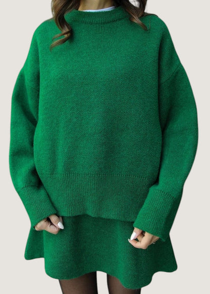 Ensemble en tricot douillet