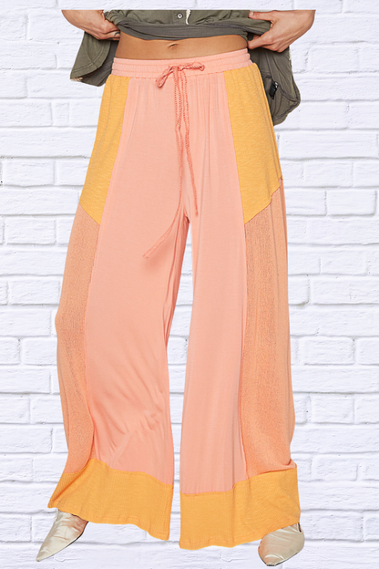 POL Drawstring Wide Leg Pants