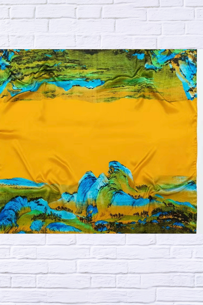 Vibrant And Cheerful Printed Scarf