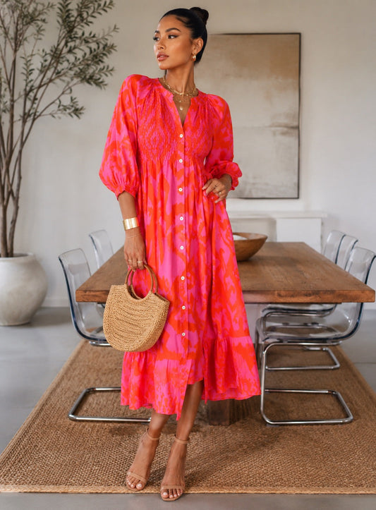 Women’s Orange Dress |Diva Usa