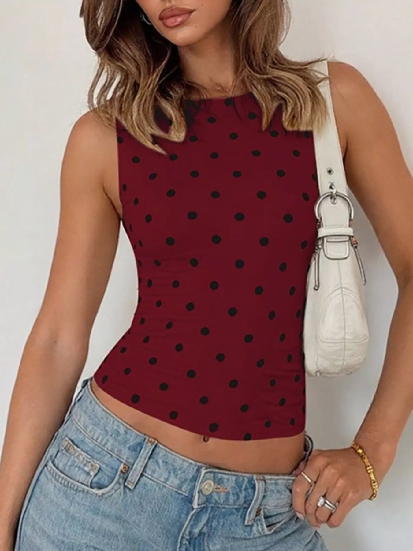Polka Dot Tank Top