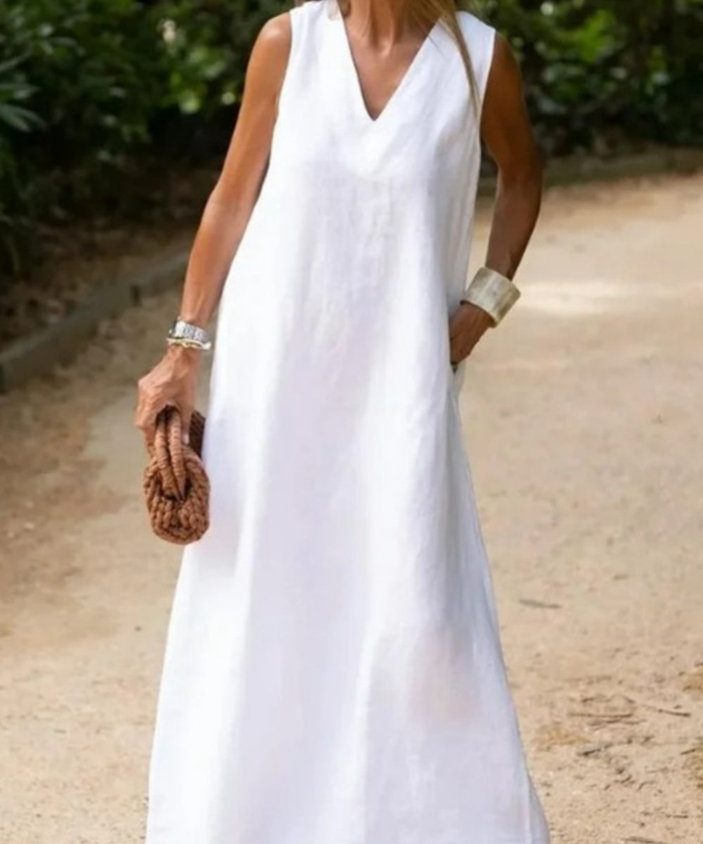 Women's Casual Angel White Dress